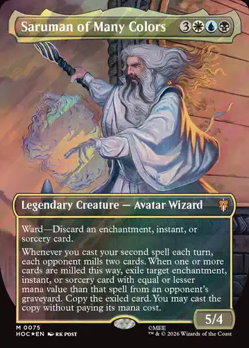 Saruman of Many Colors - hoc Spoiler