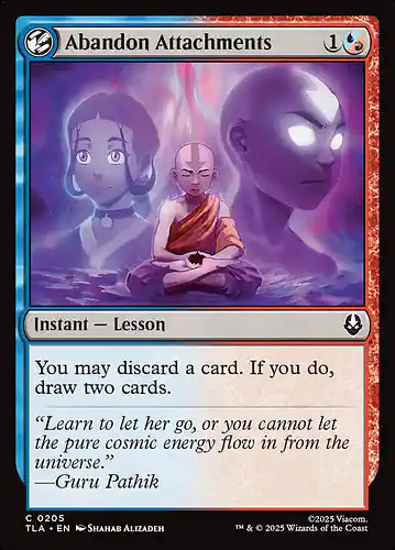 Abandon Attachments - tla Spoiler
