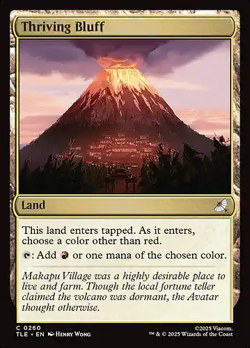 Thriving Bluff - tle Spoiler