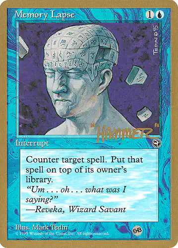 Memory Lapse - ptc Spoiler