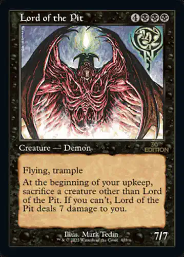 Lord of the Pit - 30a Spoiler