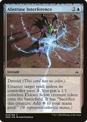 Abstruse Interference - ogw Spoiler