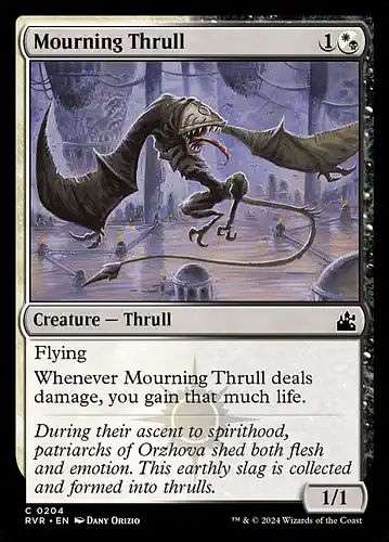 Mourning Thrull - rvr Spoiler