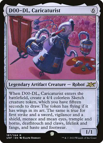 D00-DL, Caricaturist - unf Spoiler