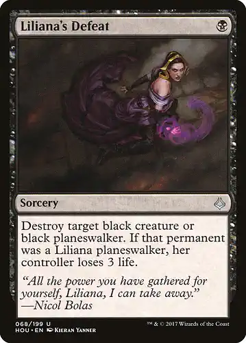 Liliana's Defeat - hou Spoiler