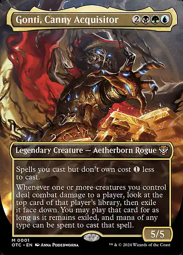 Gonti, Canny Acquisitor - otc Spoiler