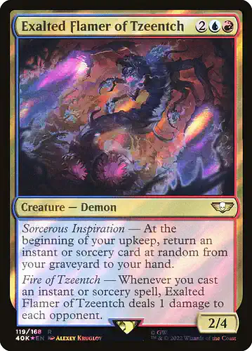 Exalted Flamer of Tzeentch - 40k Spoiler
