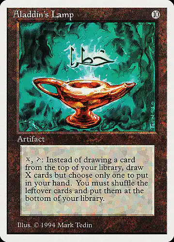 Aladdin's Lamp - sum Spoiler
