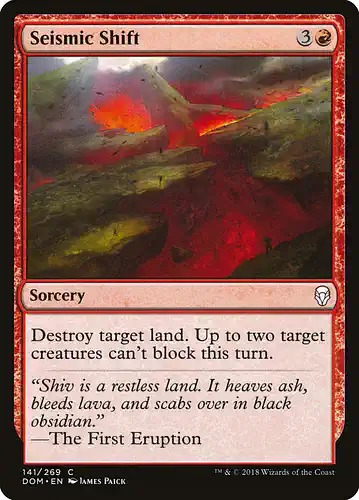 Seismic Shift - dom Spoiler