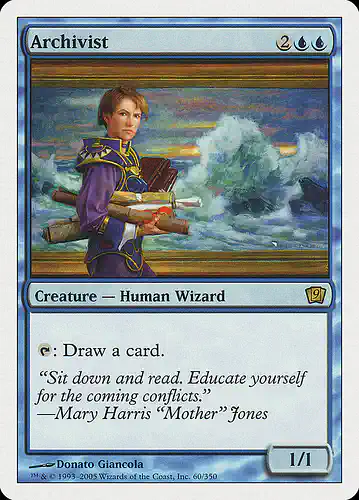 Archivist - 9ed Spoiler
