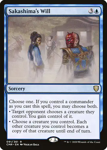 Sakashima's Will - cmr Spoiler