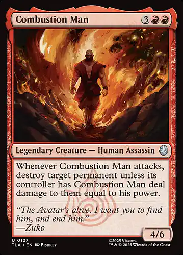 Combustion Man - tla Spoiler
