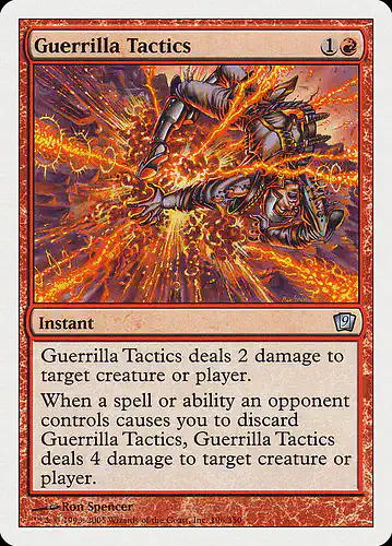 Guerrilla Tactics - 9ed Spoiler