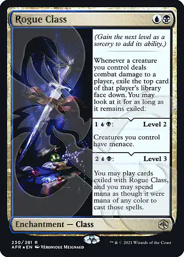 Rogue Class - afr Spoiler
