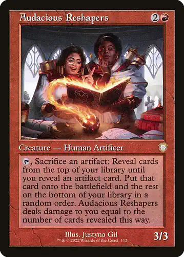 Audacious Reshapers - brc Spoiler