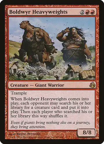 Boldwyr Heavyweights - mor Spoiler