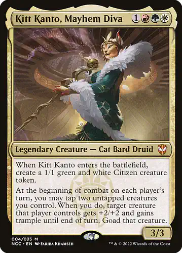 Kitt Kanto, Mayhem Diva - ncc Spoiler