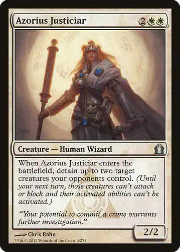 Azorius Justiciar - rtr Spoiler