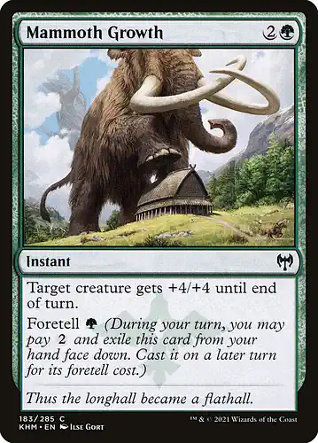 Mammoth Growth - khm Spoiler