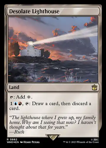 Desolate Lighthouse - who Spoiler