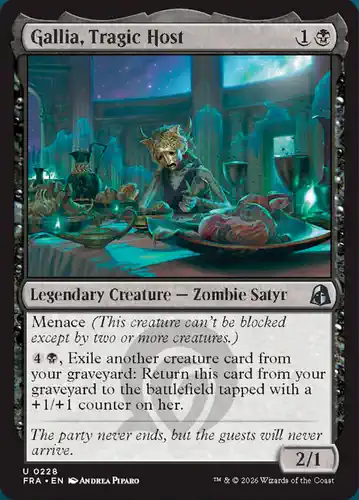 Gallia, Tragic Host - fra Spoiler