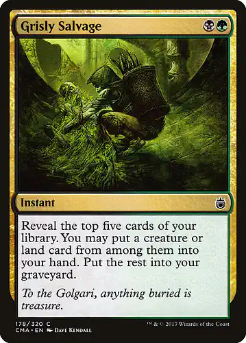 Grisly Salvage - cma Spoiler