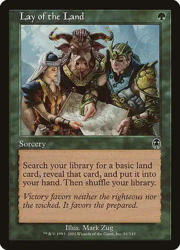 Lay of the Land - apc Spoiler