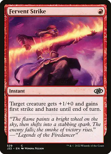 Fervent Strike - j22 Spoiler