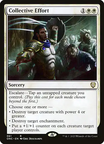 Collective Effort - onc Spoiler