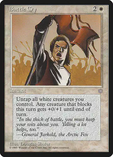 Battle Cry - ice Spoiler