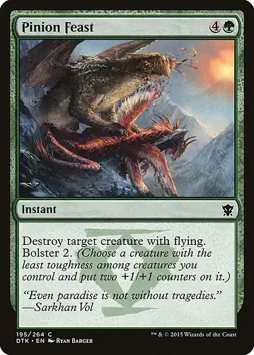 Pinion Feast - dtk Spoiler