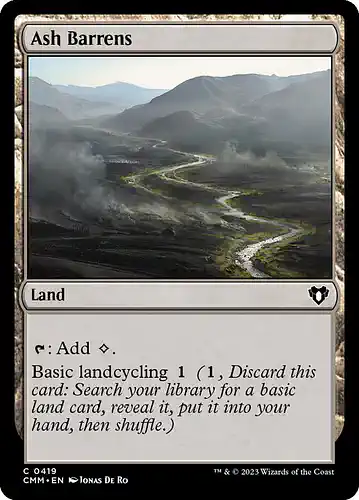 Ash Barrens - cmm Spoiler
