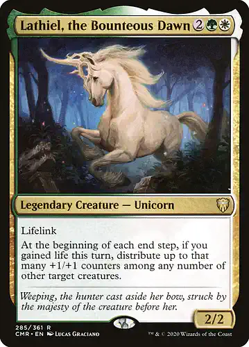 Lathiel, the Bounteous Dawn - cmr Spoiler