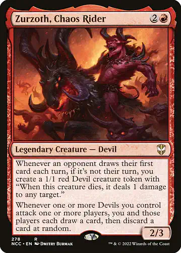 Zurzoth, Chaos Rider - ncc Spoiler
