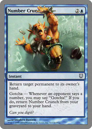 Number Crunch - unh Spoiler
