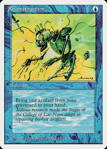 Reconstruction - sum Spoiler