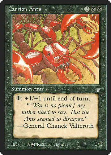 Carrion Ants - leg Spoiler