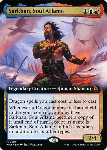 Sarkhan, Soul Aflame - mat Spoiler