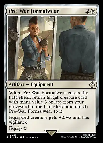 Pre-War Formalwear - pip Spoiler