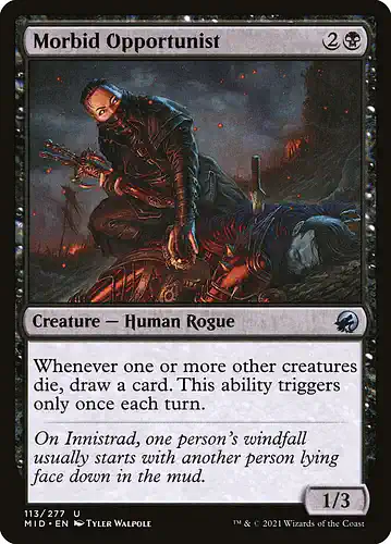 Morbid Opportunist - mid Spoiler