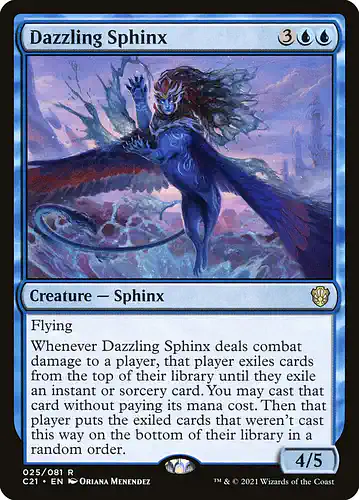 Dazzling Sphinx - c21 Spoiler
