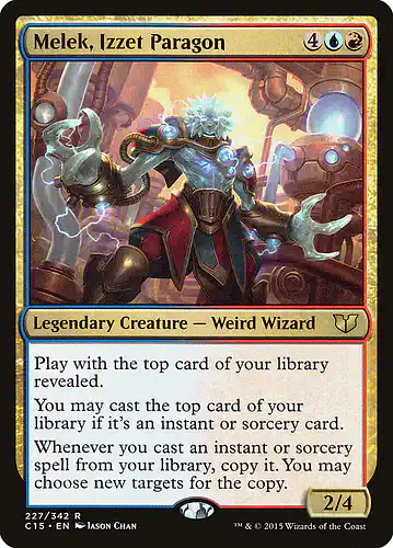 Melek, Izzet Paragon - c15 Spoiler