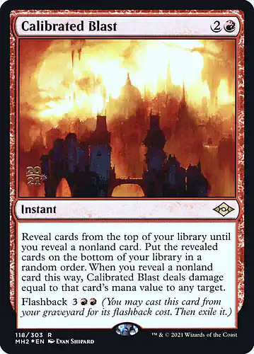 Calibrated Blast - mh2 Spoiler