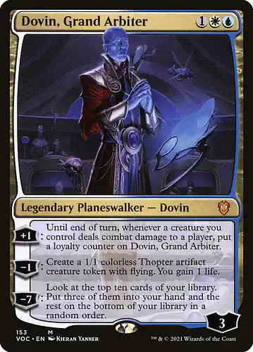 Dovin, Grand Arbiter - voc Spoiler