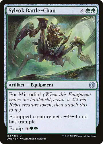 Sylvok Battle-Chair - one Spoiler