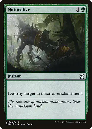 Naturalize - ddu Spoiler
