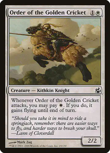 Order of the Golden Cricket - mor Spoiler