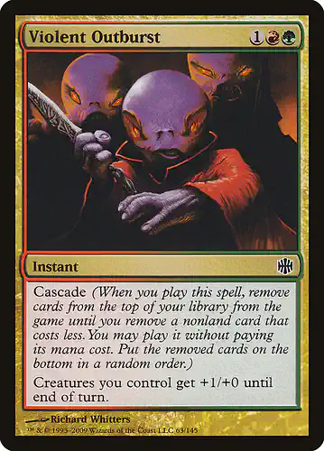 Violent Outburst - arb Spoiler