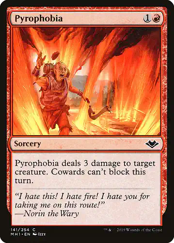 Pyrophobia - mh1 Spoiler