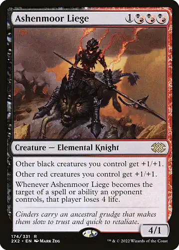 Ashenmoor Liege - 2x2 Spoiler